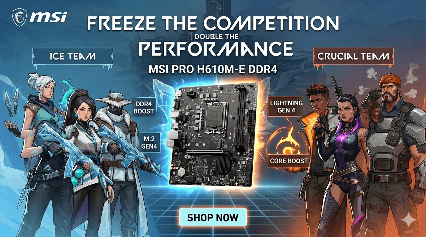 pro h610M-EDDR4 msi